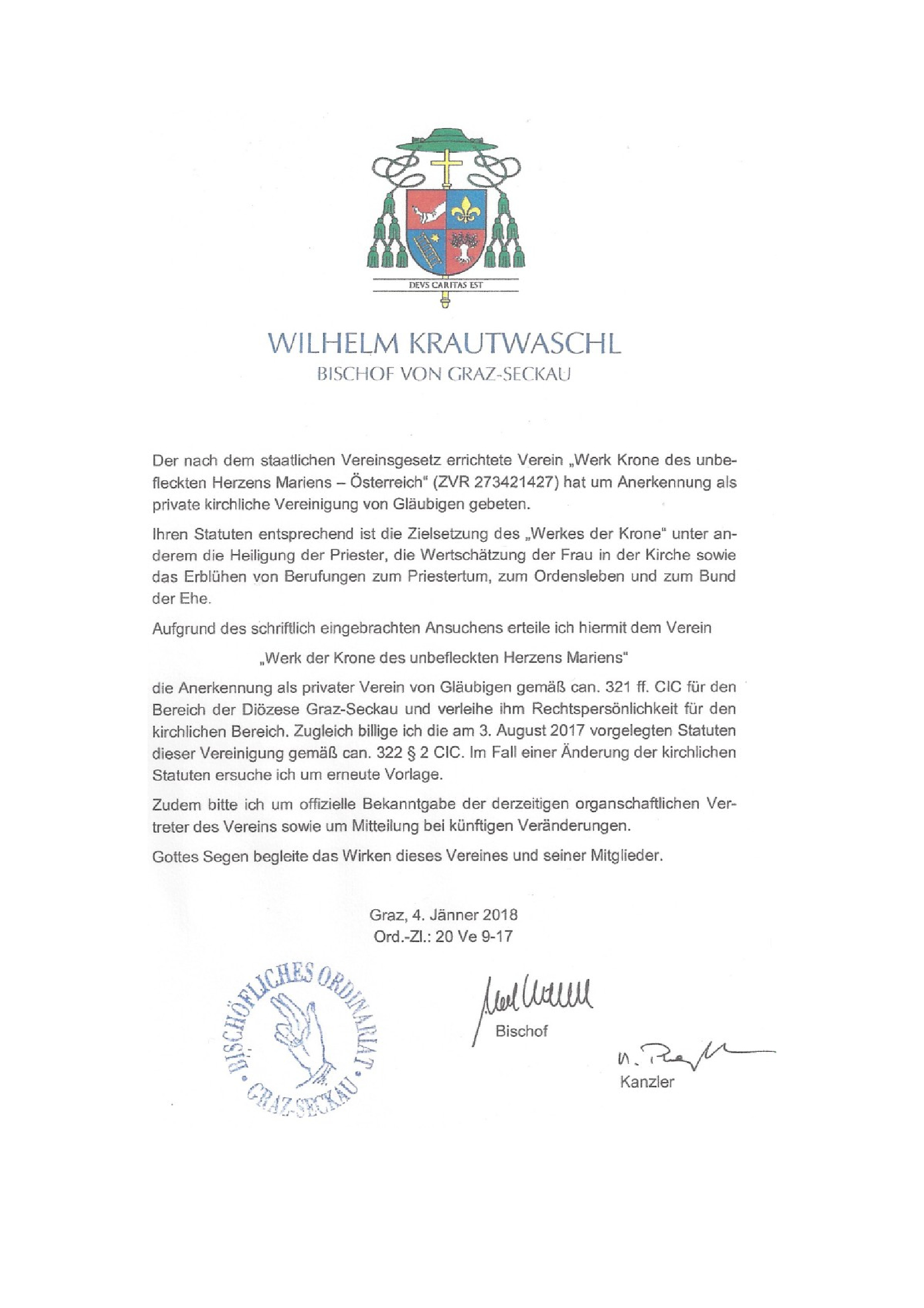 Recognition Institution in Austria